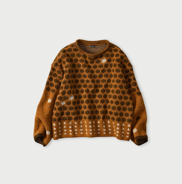 45R Saijiki Igaguri Komon Sweater