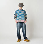 45R Saijiki Igaguri Komon Sweater