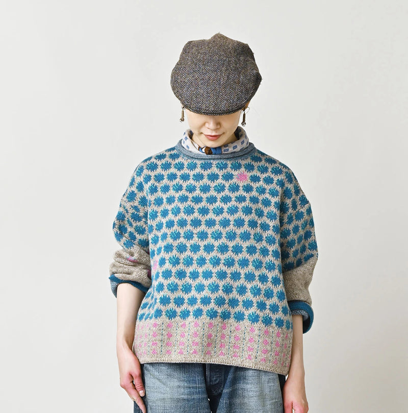45R Saijiki Igaguri Komon Sweater - Image 6