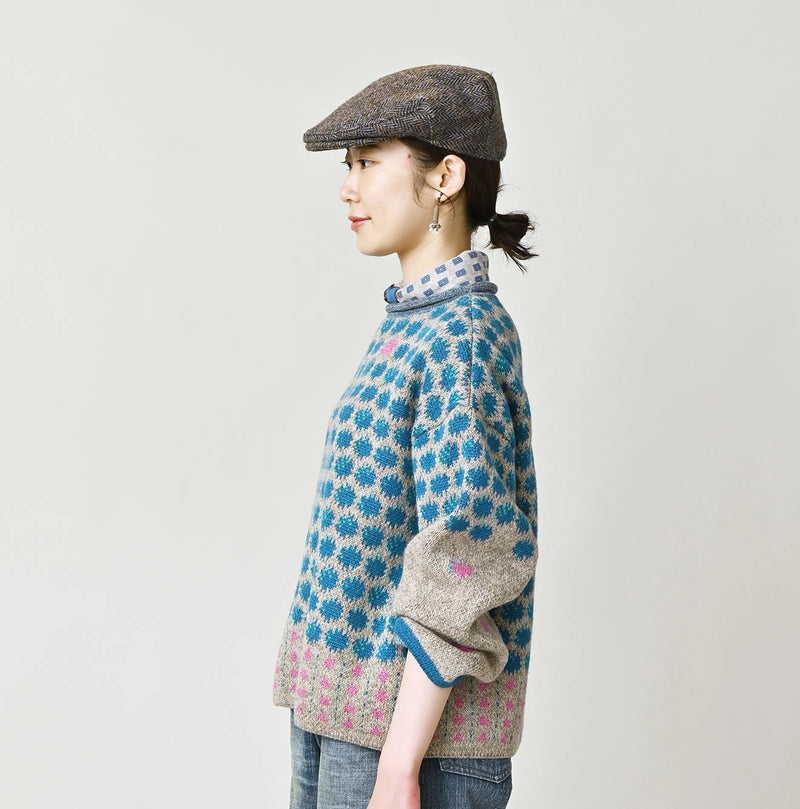 45R Saijiki Igaguri Komon Sweater - Image 7
