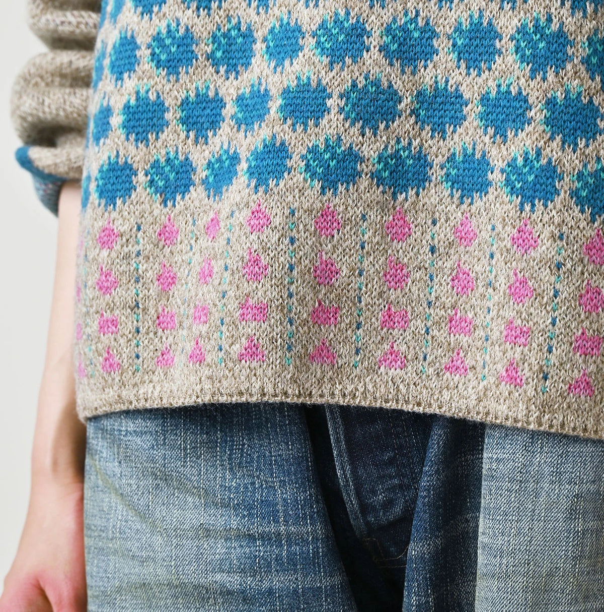 45R Saijiki Igaguri Komon Sweater - Image 12