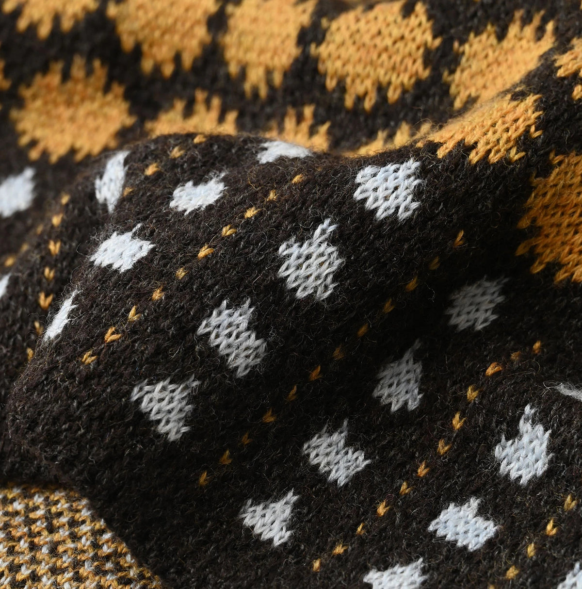 45R Saijiki Igaguri Komon Sweater