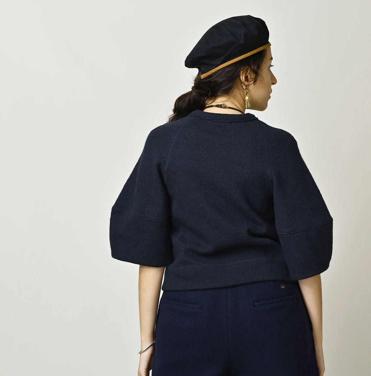 45R US Wool Puff-Sleeve Sweater - Image 7