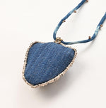 Indigo Emblem Necklace - 45R by 45rpm studio