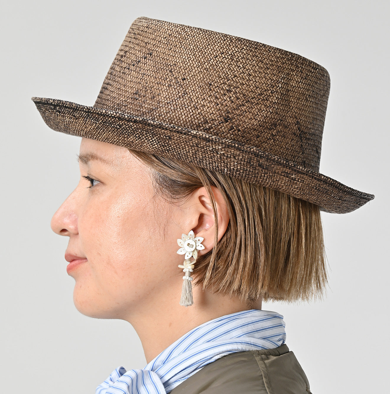 Sun Shell Flower Earrings