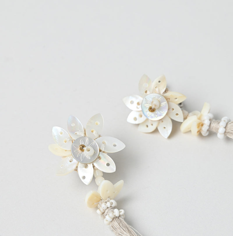 Sun Shell Flower Earrings