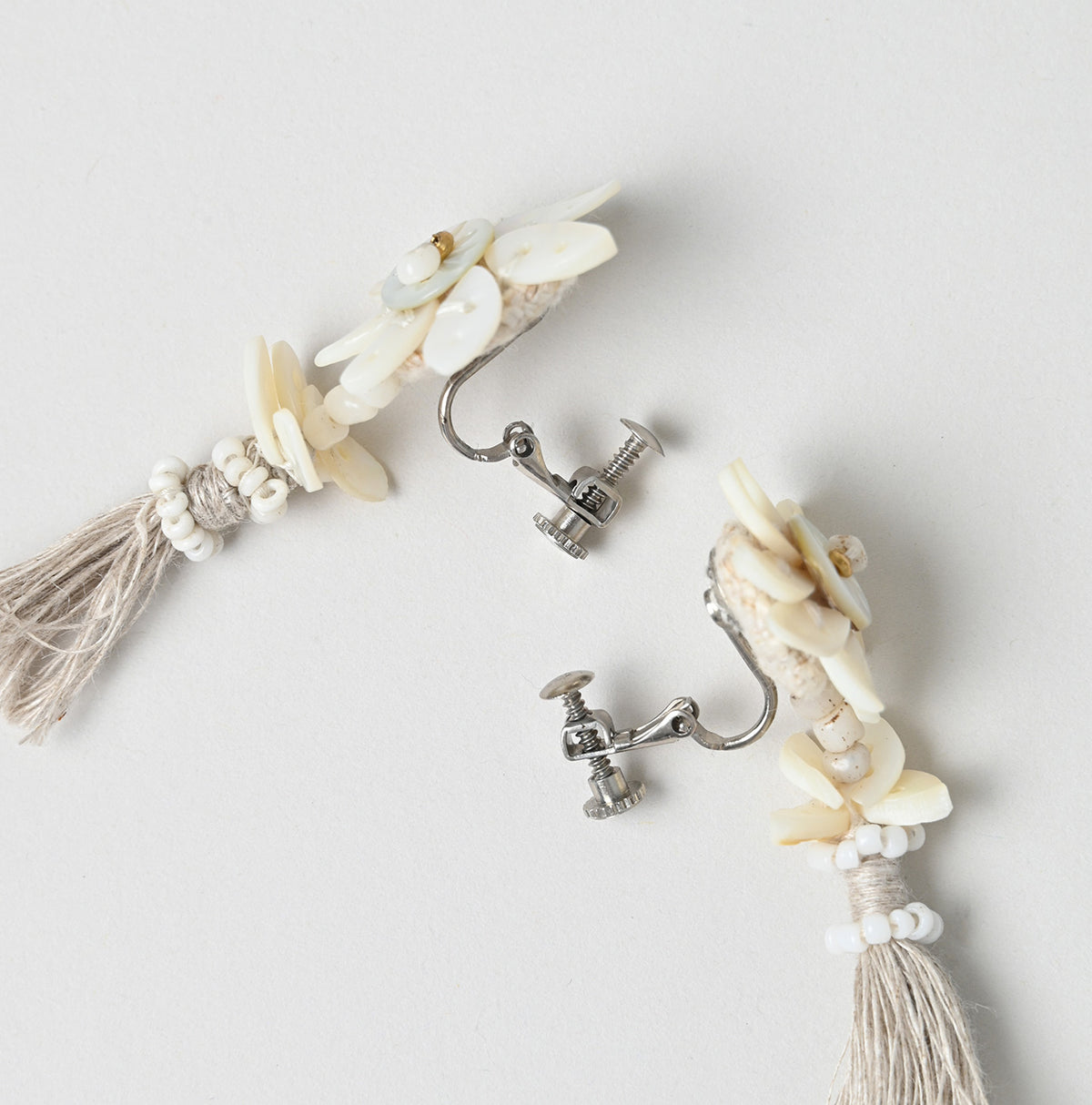 Sun Shell Flower Earrings