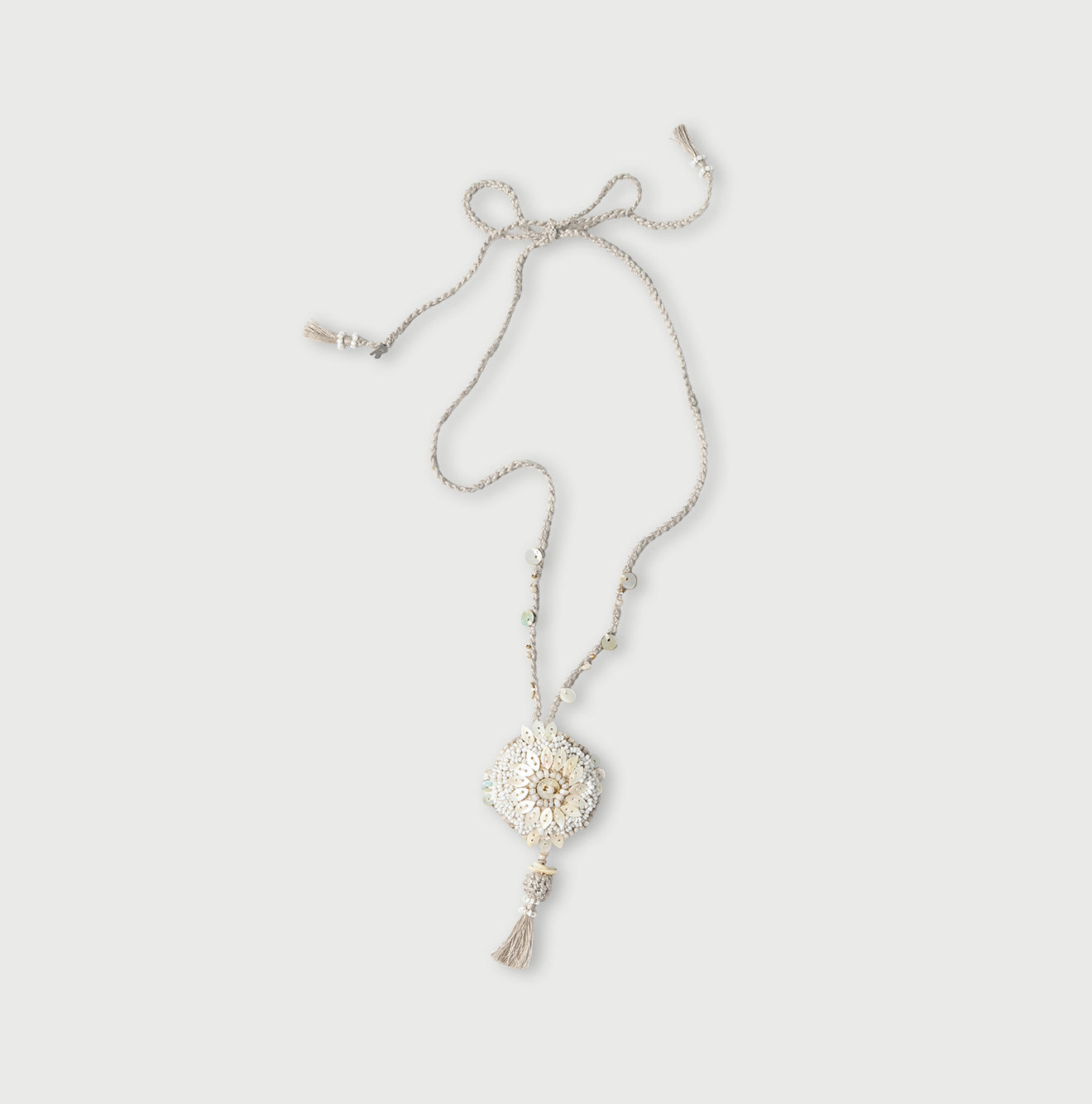 45R Sun Shell Flower Necklace - Image 1