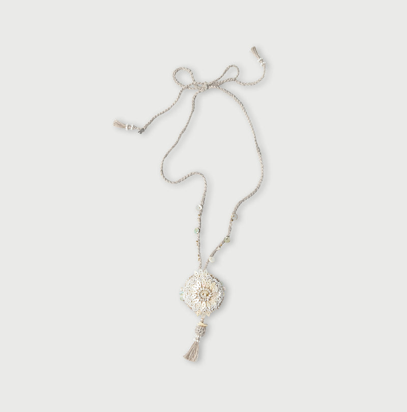 45R Sun Shell Flower Necklace - Image 1