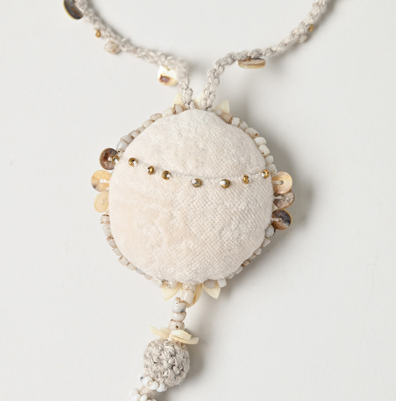 Sun Shell Flower Necklace