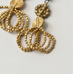 45R Brass Earrings