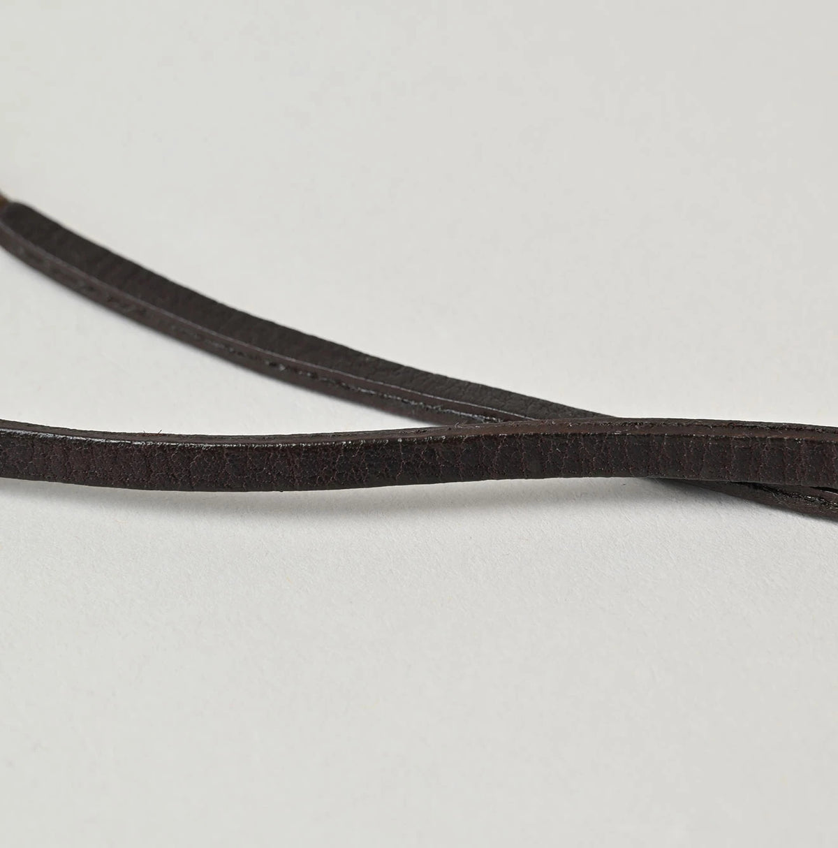 45R Brass Leather 2-Way Choker