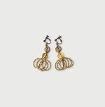 45R Brass Earrings