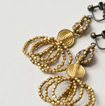 45R Brass Earrings