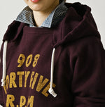 45R College Hood Drawstring Pouch