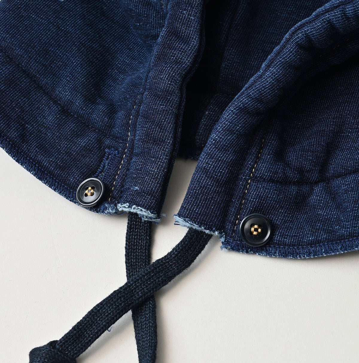 45R Indigo College Hood Drawstring Pouch
