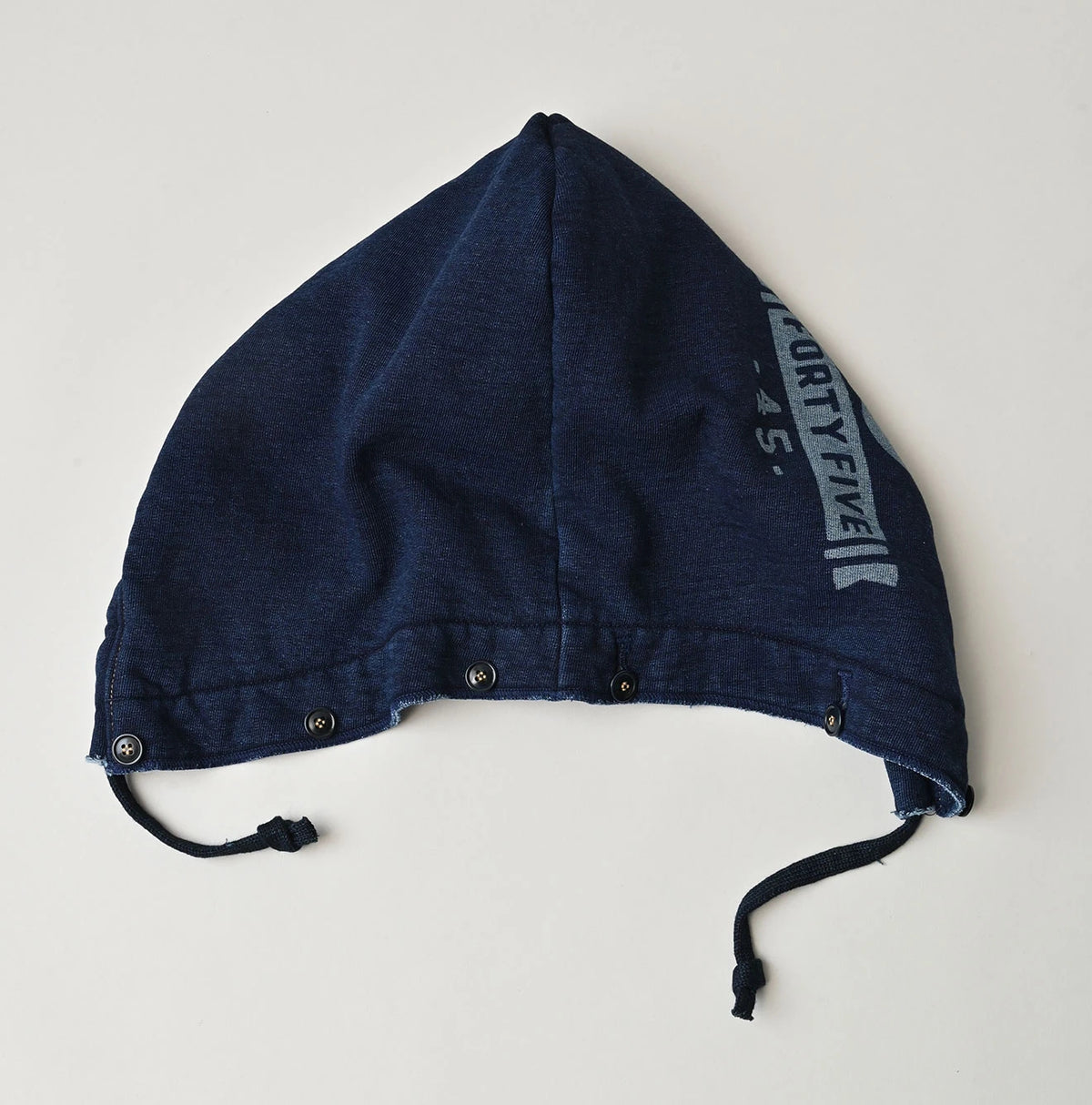 45R Indigo College Hood Drawstring Pouch - Image 19
