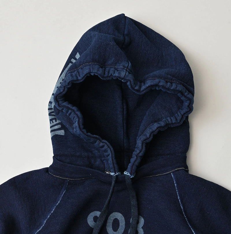 45R Indigo College Hood Drawstring Pouch - Image 24