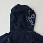 45R Indigo College Hood Drawstring Pouch