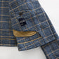 Indigo Cotton Tweed Annie Jacket
