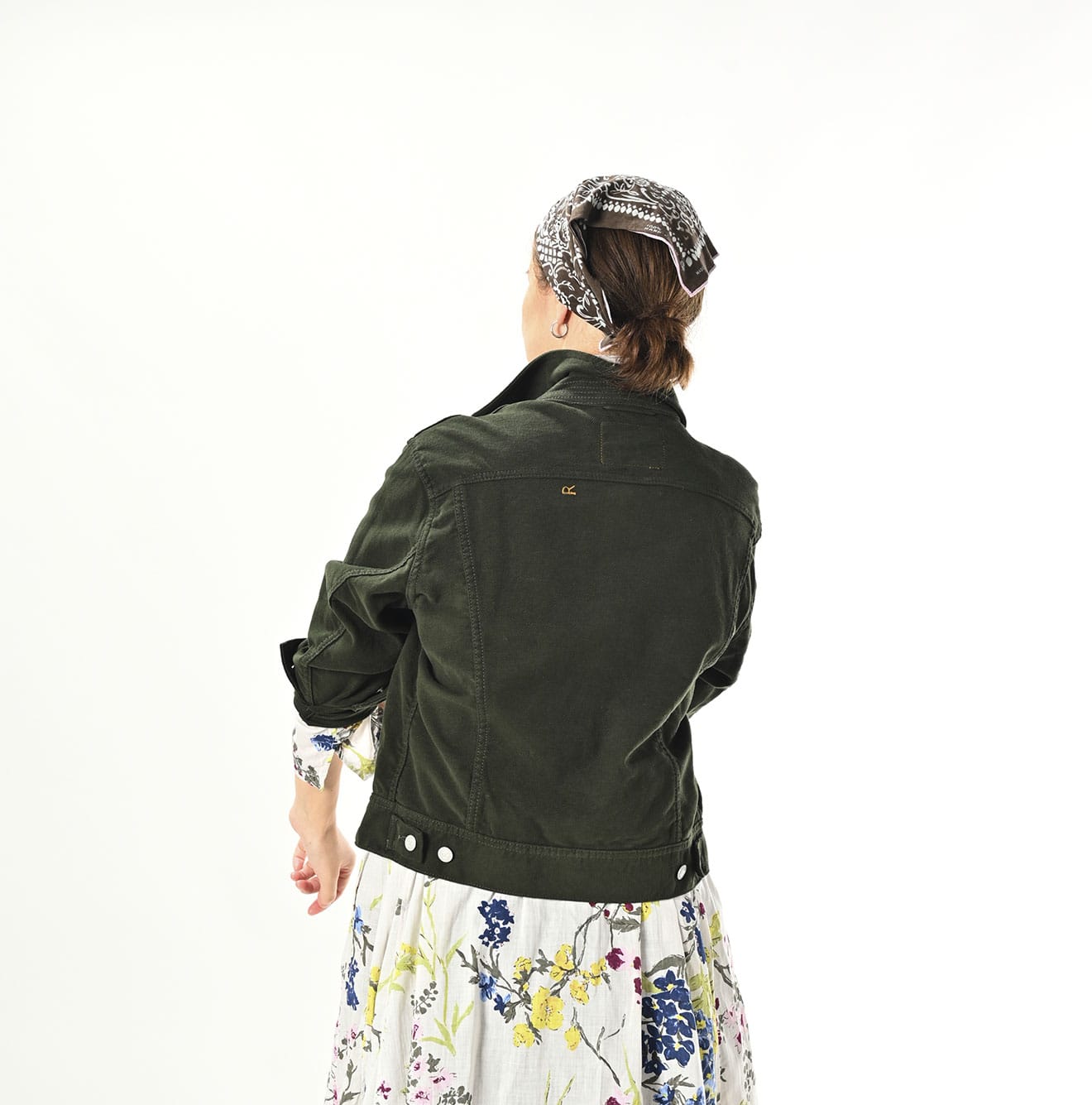 45R Mole Serge Stretch 908 Hokohime Jacket