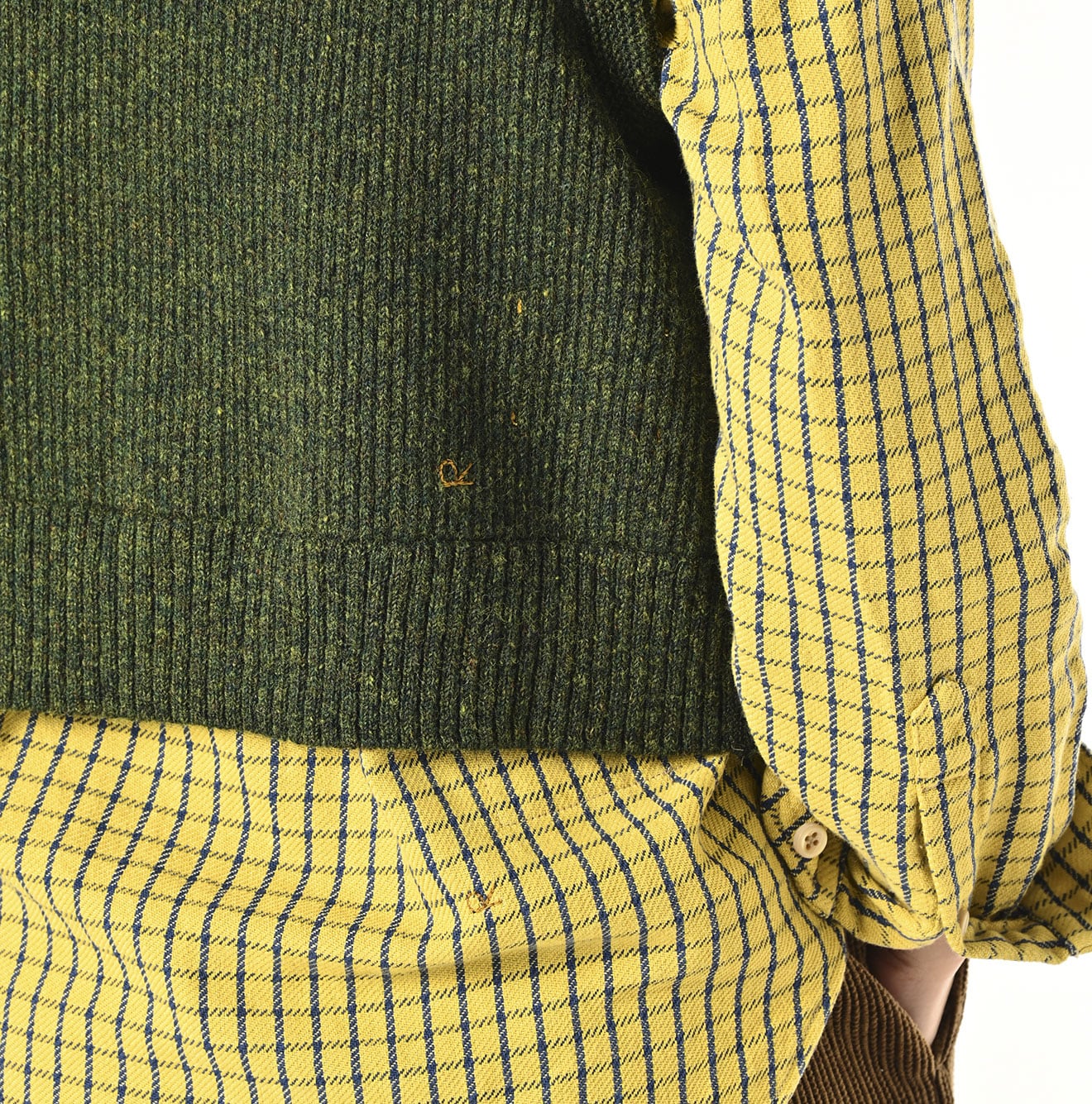 45R Shetland Knit Tweed 908 Vest