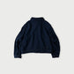 45R Indigo Hokkaido Cotton Fleece Annie Blouson