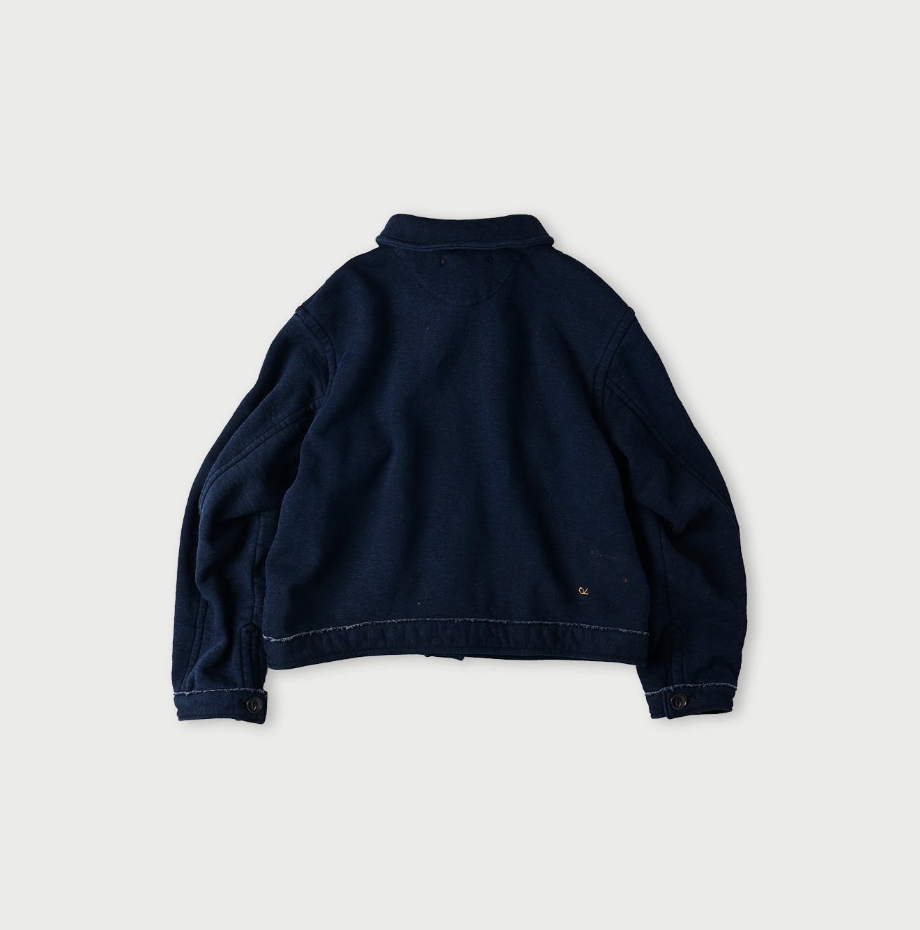 45R Indigo Hokkaido Cotton Fleece Annie Blouson