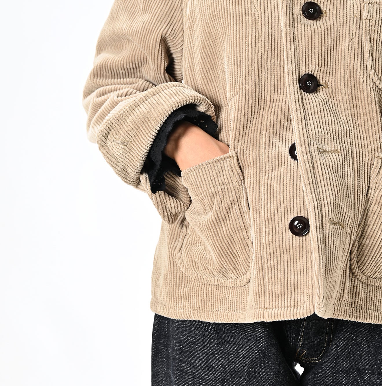 45R Selvage Corduroy Annie Tyrolean Jacket