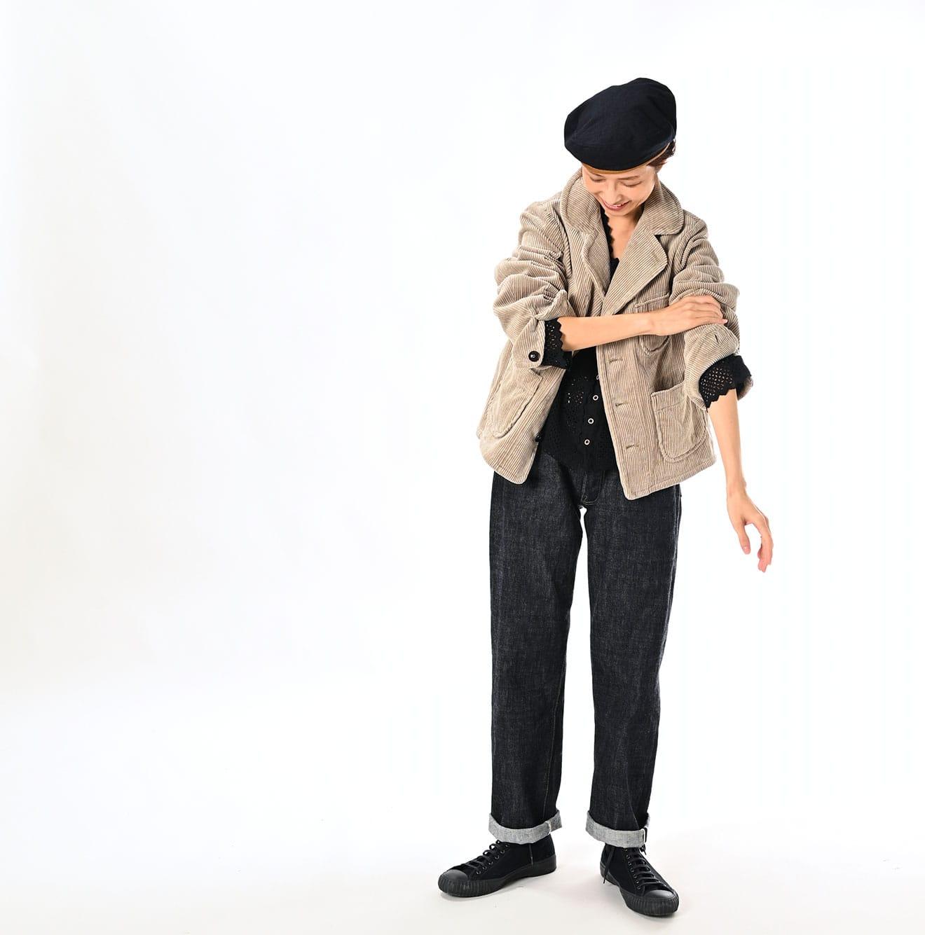 B01776 イタリア製 SPIGA DONNA コーデュロイジャケット