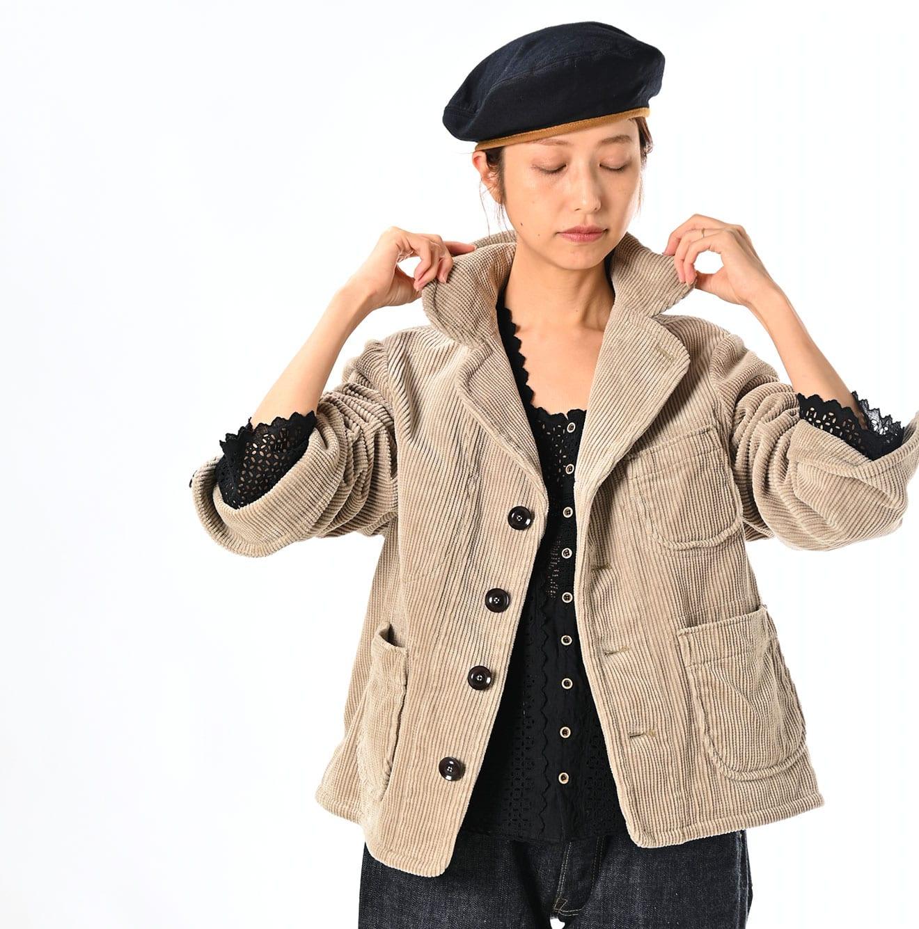 Selvage Corduroy Annie Tyrolean Jacket – 45R GLOBAL