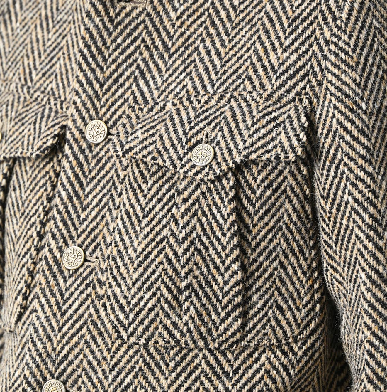 45R Donegal Tweed Annie Jacket