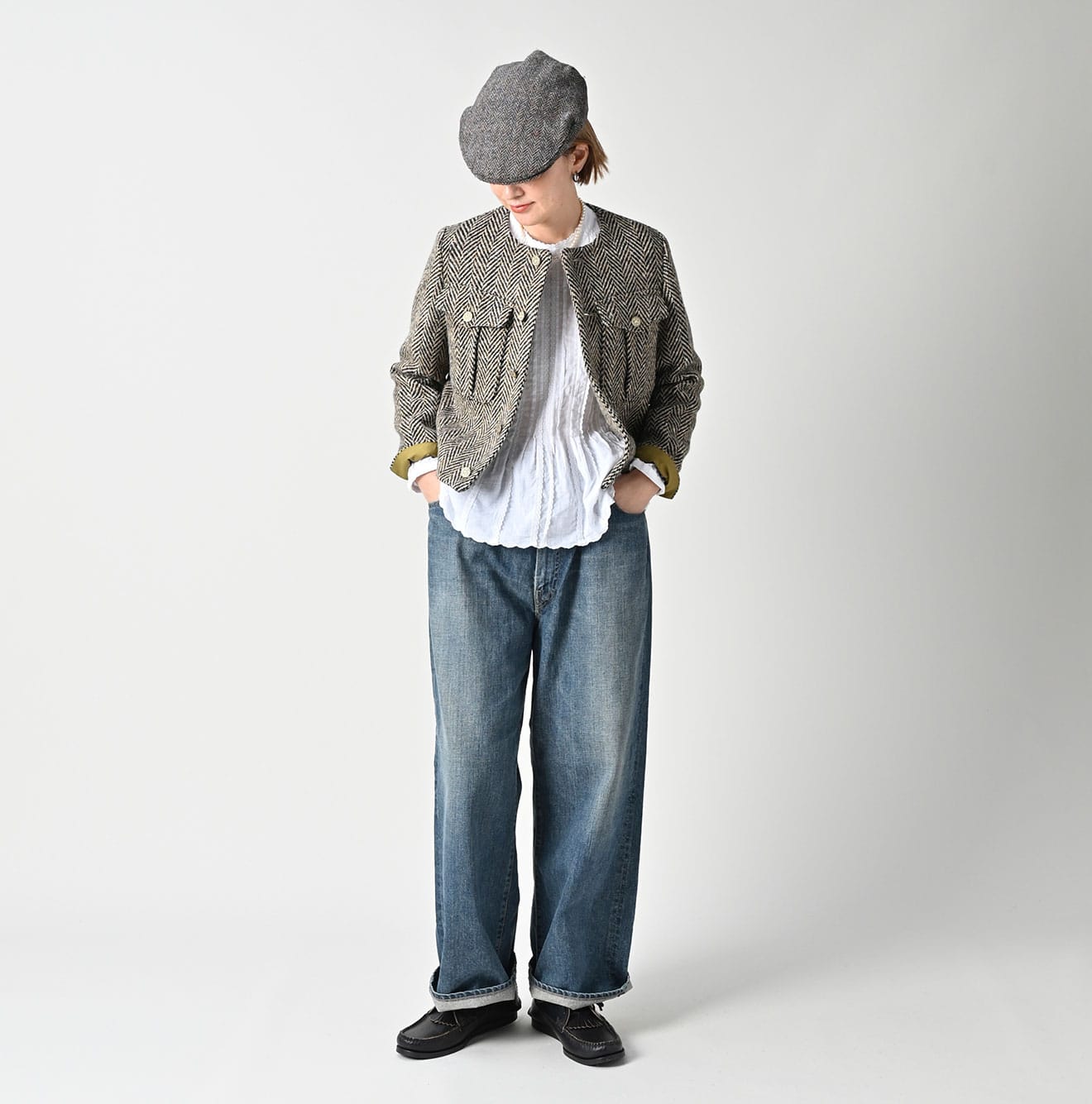 45R Donegal Tweed Annie Jacket