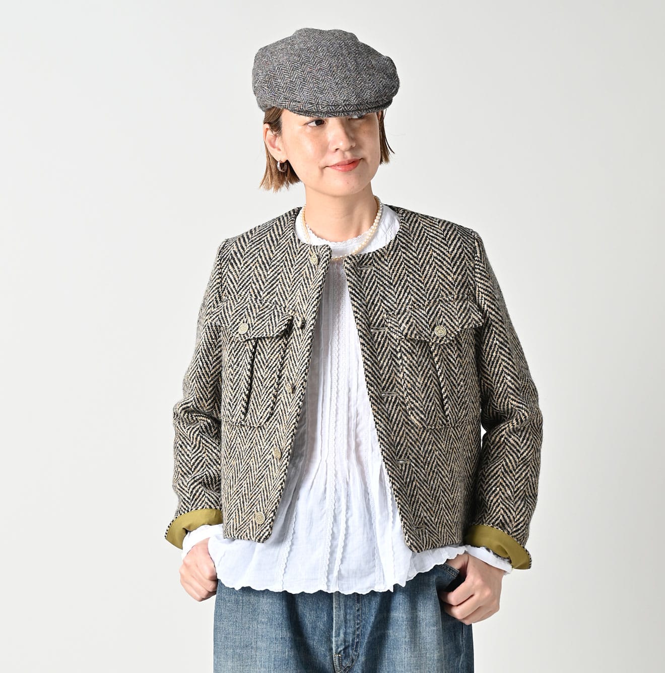 45R Donegal Tweed Annie Jacket