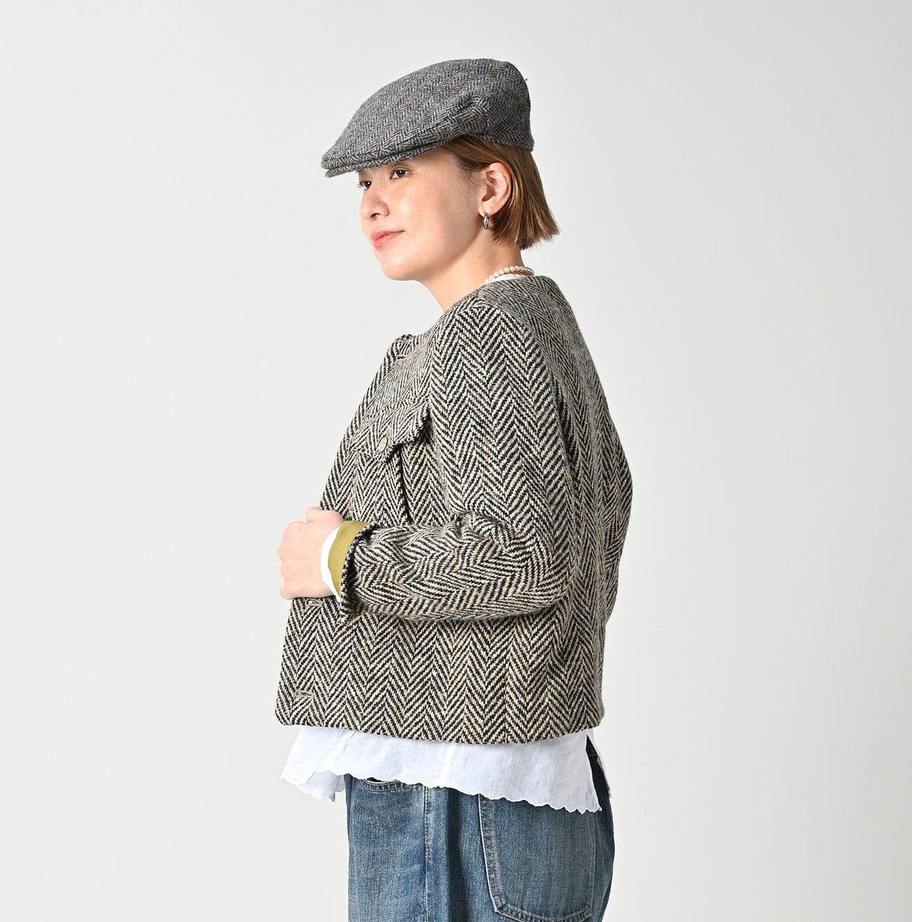 45R Donegal Tweed Annie Jacket
