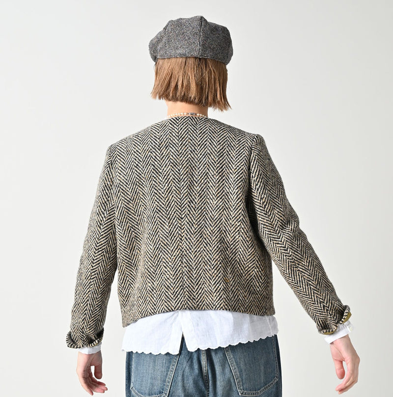 45R Donegal Tweed Annie Jacket