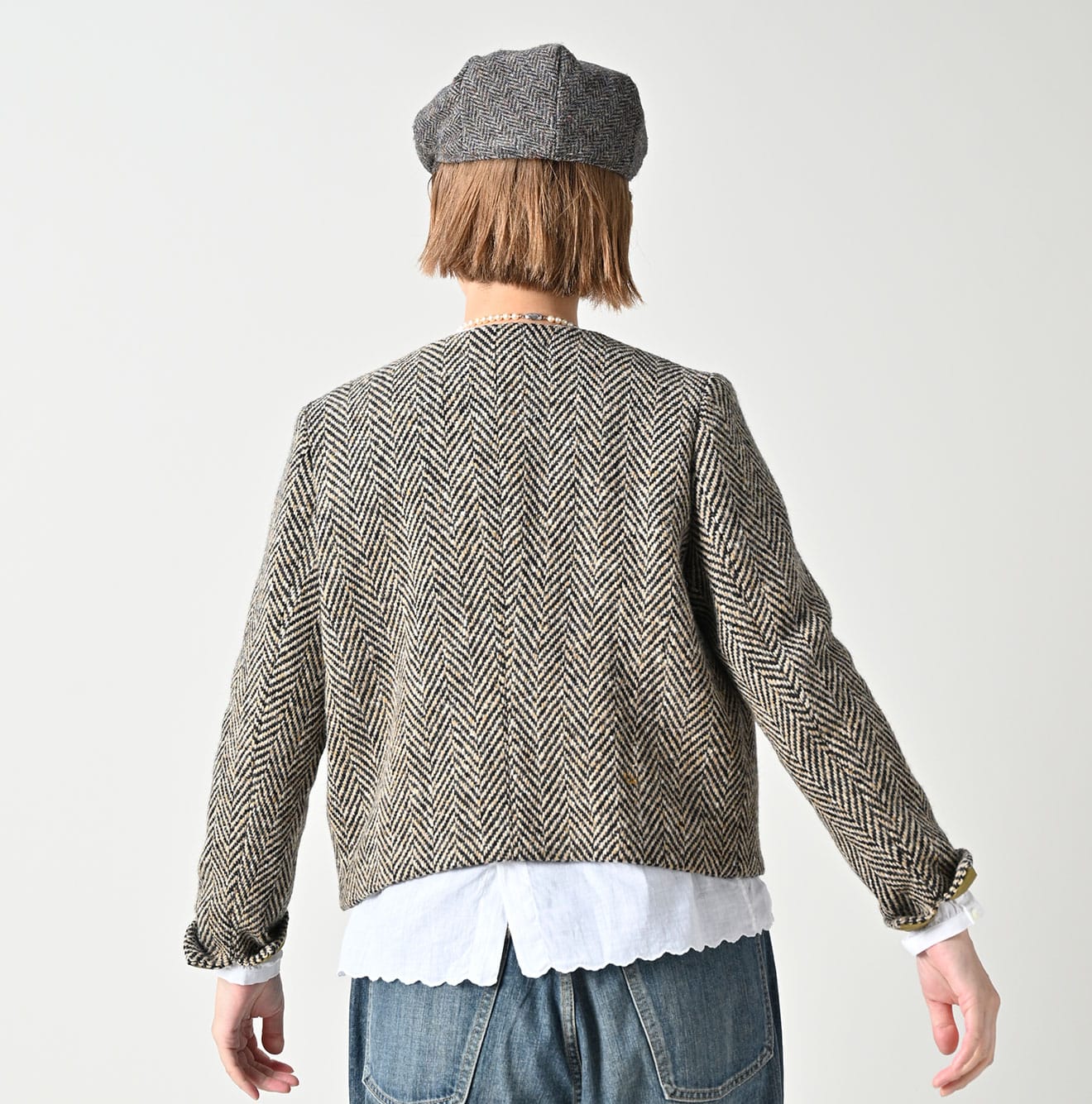 45R Donegal Tweed Annie Jacket