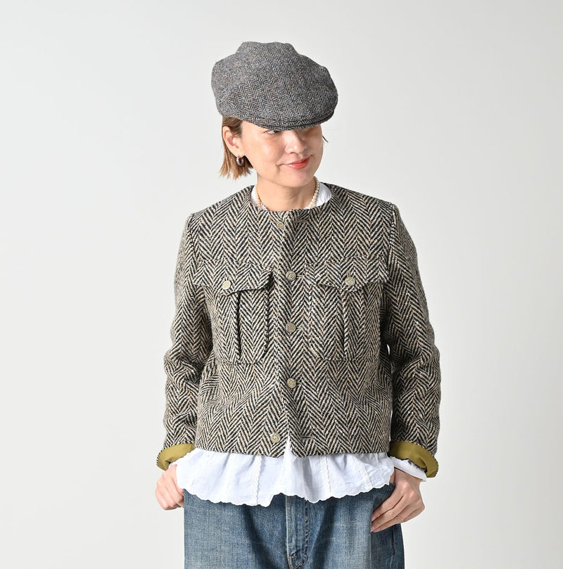 45R Donegal Tweed Annie Jacket