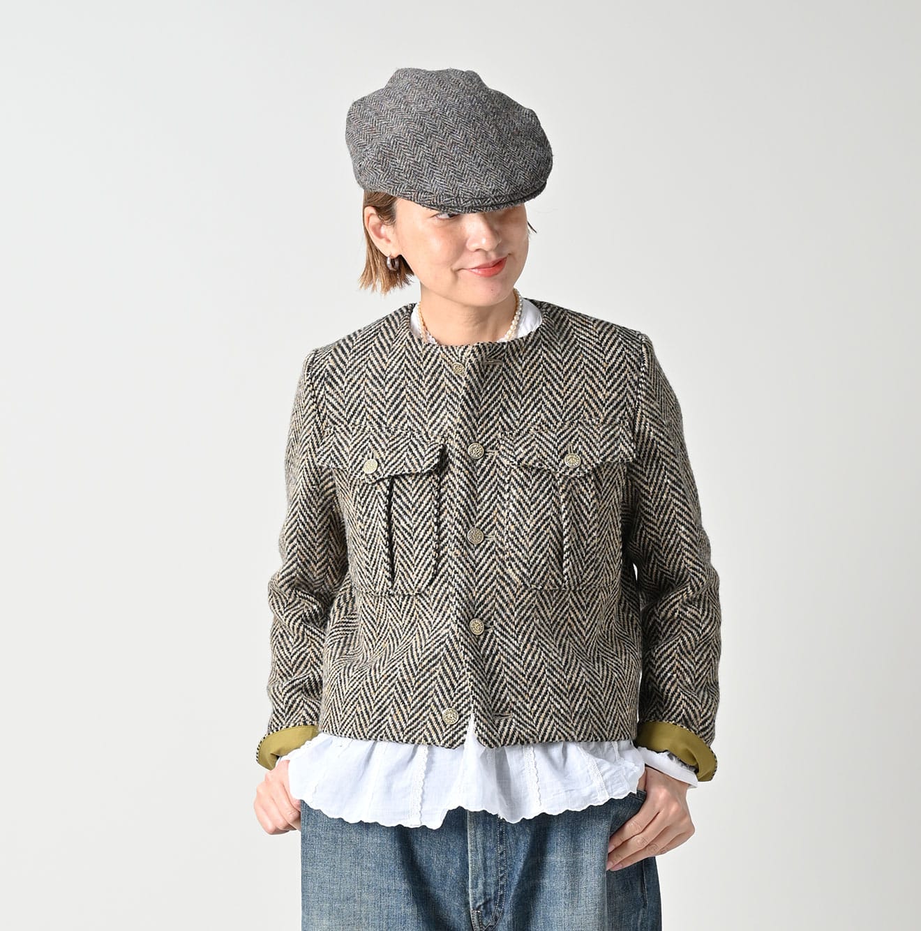 45R Donegal Tweed Annie Jacket