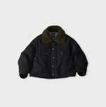 45R Indigo Lightweight Back Sateen × Nylon Annie G Blouson