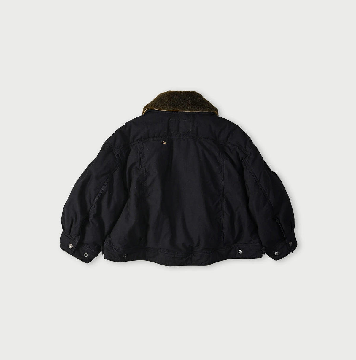 45R Indigo Lightweight Back Sateen × Nylon Annie G Blouson