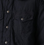 45R Indigo Lightweight Back Sateen × Nylon Annie G Blouson