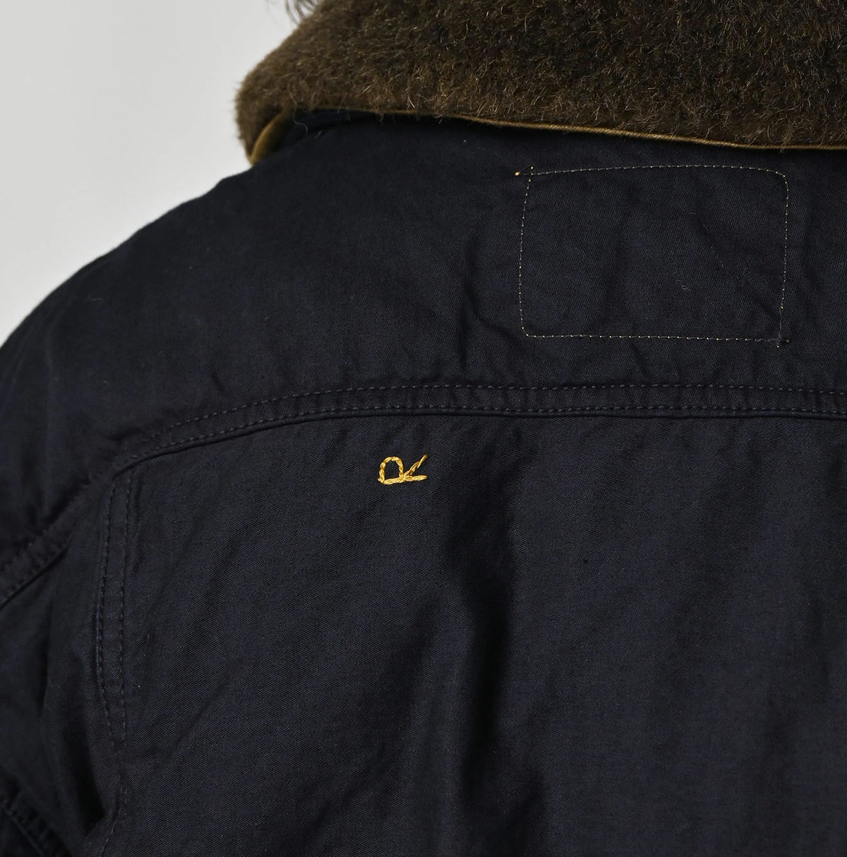 45R Indigo Lightweight Back Sateen × Nylon Annie G Blouson - Image 11