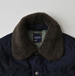 45R Indigo Lightweight Back Sateen × Nylon Annie G Blouson