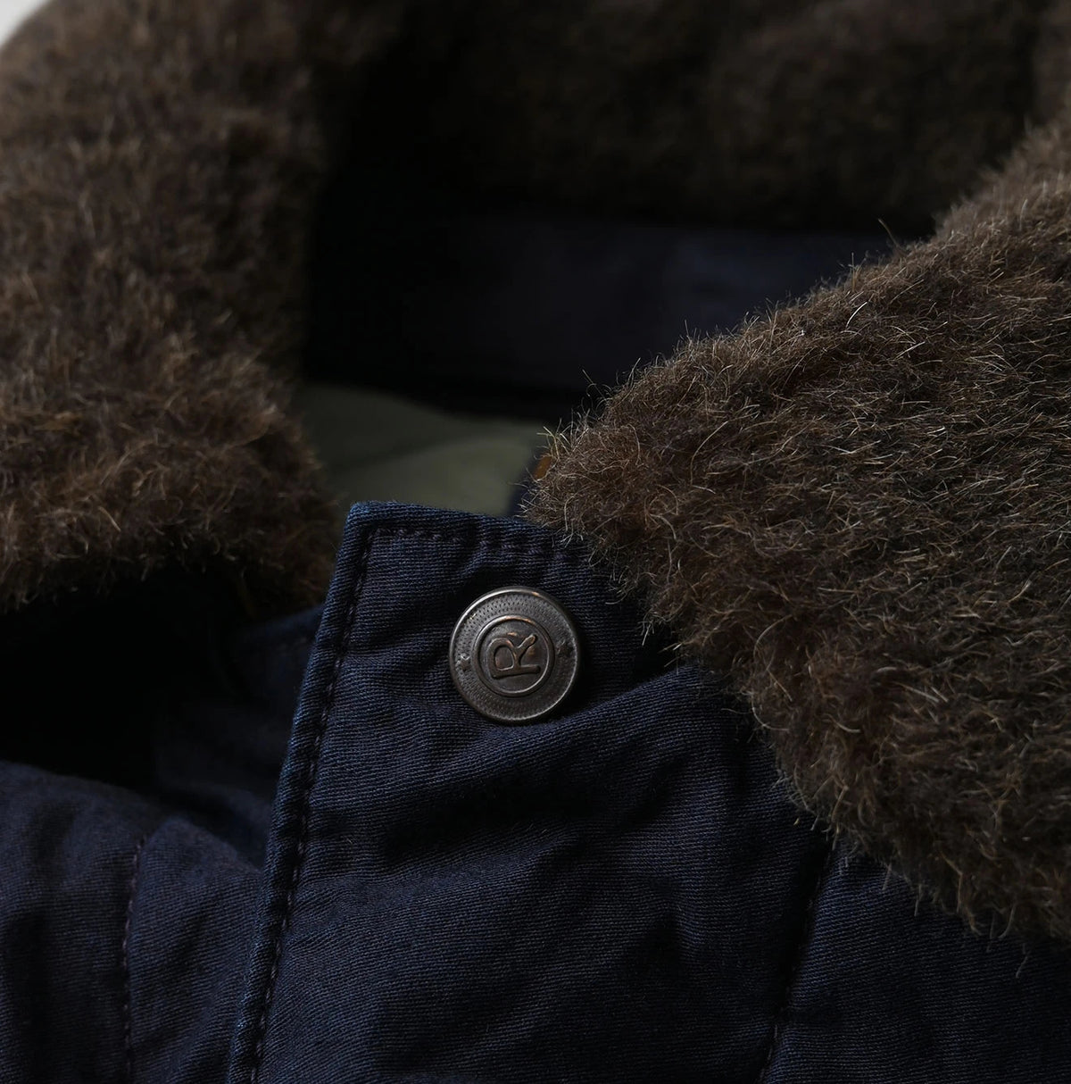 45R Indigo Lightweight Back Sateen × Nylon Annie G Blouson