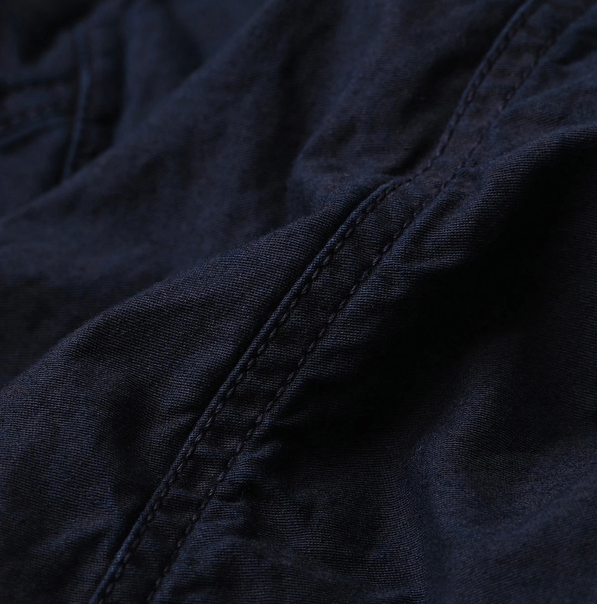 45R Indigo Lightweight Back Sateen × Nylon Annie G Blouson