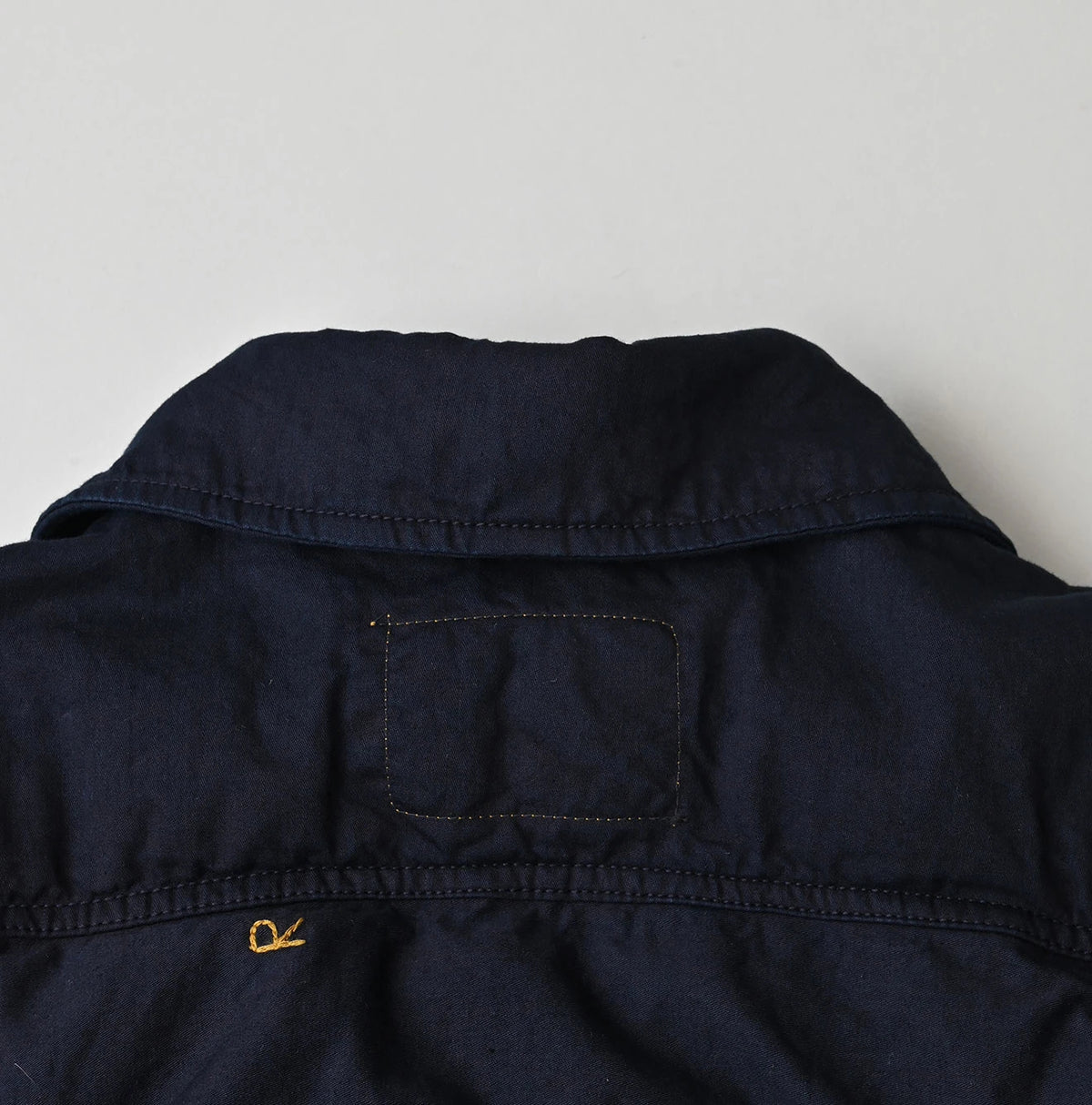 45R Indigo Lightweight Back Sateen × Nylon Annie G Blouson