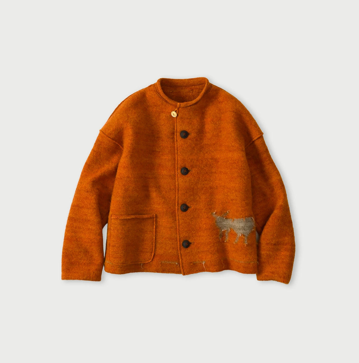 45R Donkey Felted Umahiko 908 Cardigan