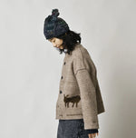 45R Donkey Felted Umahiko 908 Cardigan