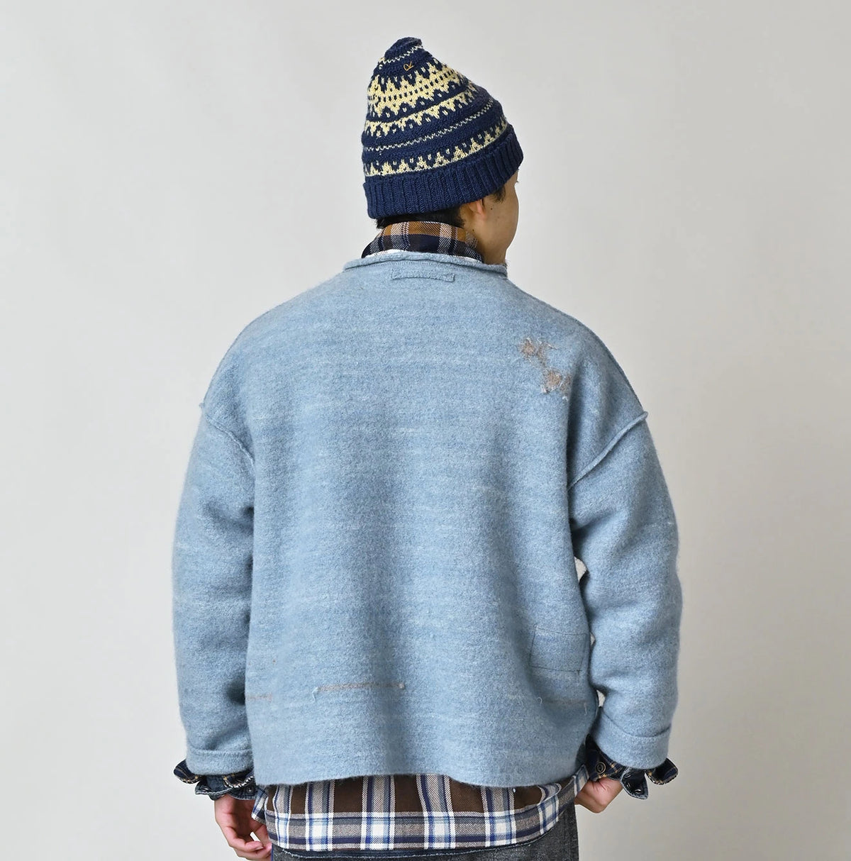45R Donkey Felted Umahiko 908 Cardigan - Image 12